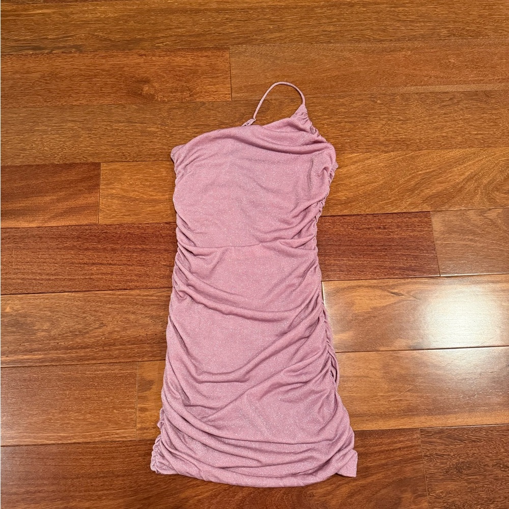 Lucy in the Sky Purple Mini Dress